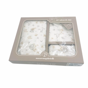 Set neonato 3 pezzi in caldo cotone - 2