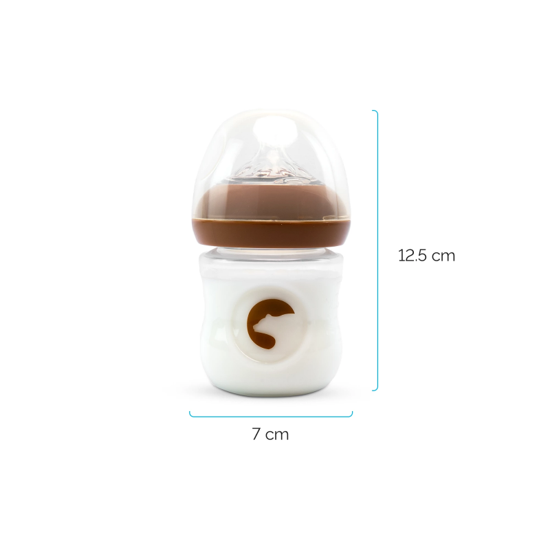Babyflaschen und Tassen Kidnort Blabaer- brwun - 2