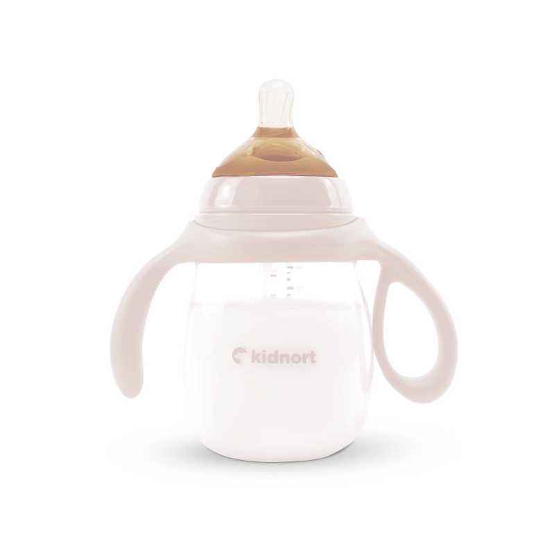 Biberon Anticolica Jordbaer Flusso variabile 240 ML Rosa - 2