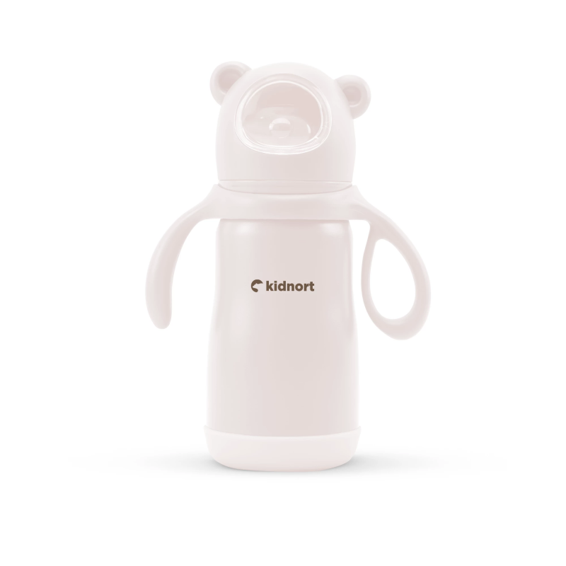 Biberon e Borraccia in Acciaio inox Paere 270 ml Rosa
