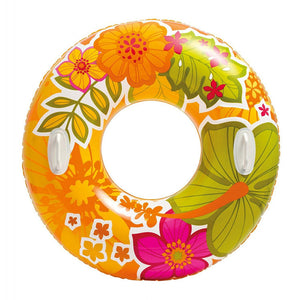 Intex Schwimmweste mit orangefarbenen Griffen