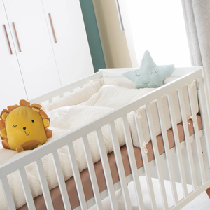 Weißes Kinderbettset aus Bio-Baumwolle - 2