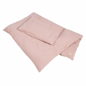 Kinderbettset aus Bio-Baumwolle Rosa - 3