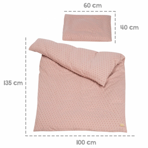 Kinderbettset aus Bio-Baumwolle Rosa - 6