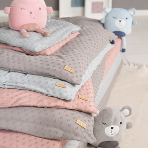 Kinderbettset aus Bio-Baumwolle, Grau - 3
