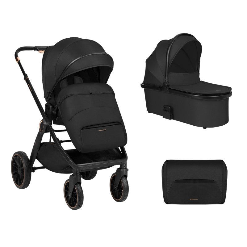 Kombikinderwagen 2in1 kikkaboo Tiffany- trio- Black