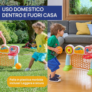 Porta Multisport League 3 in 1 2-5a FIT&amp;FUN - 5