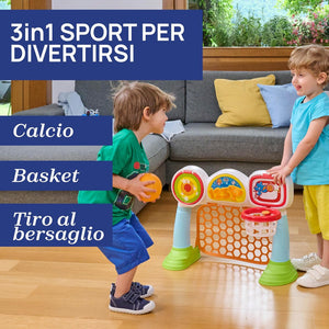 Porta Multisport League 3 in 1 2-5a FIT&amp;FUN - 8