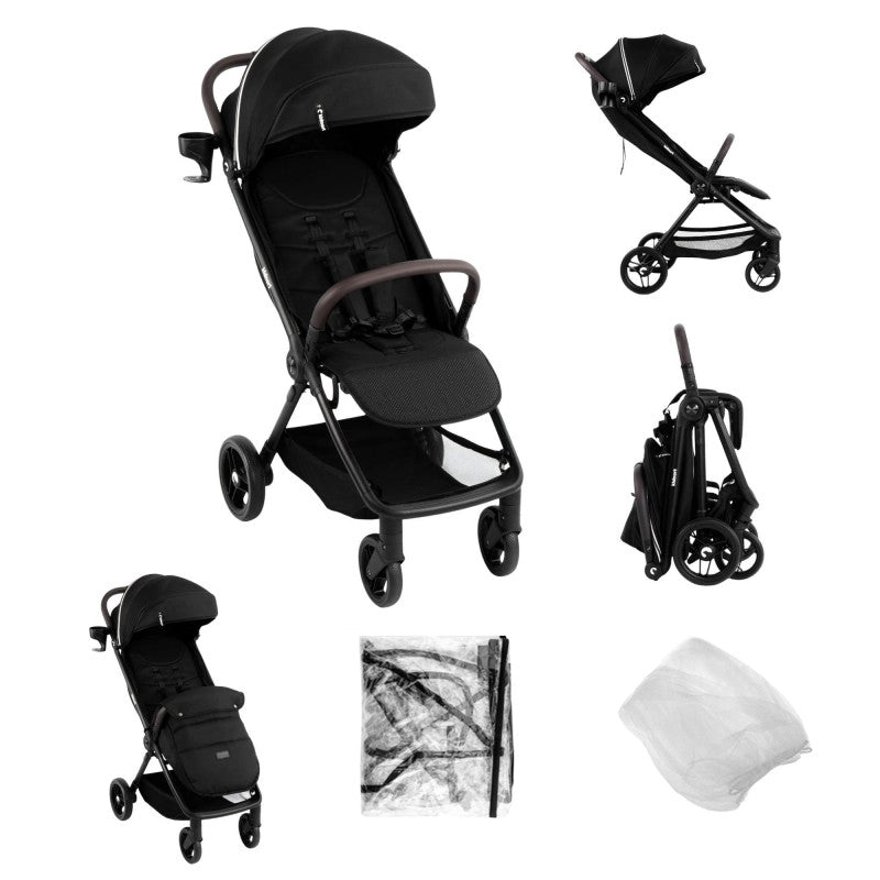 Kinderwagen Kidnort Snøugle - Dark Grey