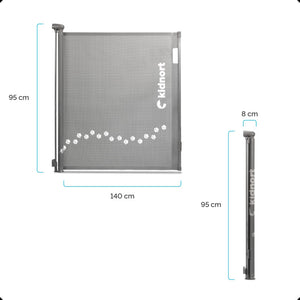 Cancelletto di sicurezza regolabile Sakerhet Dark Grey - 7