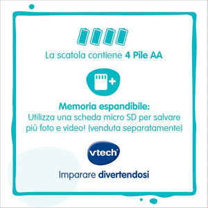 Macchina Fotografica per Bambini con +75 Filtri Blu - 3