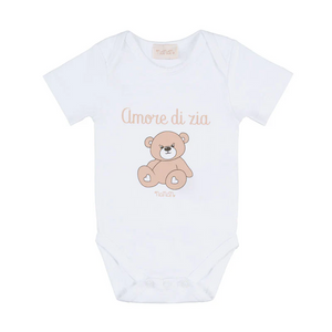 Body Nanan bianco c/scritta “Amore di zia” 1 Mese