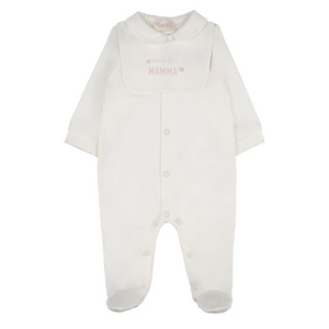 Tutina Nanan Con bavagli “Amo la mamma/il papà” 1 Mese