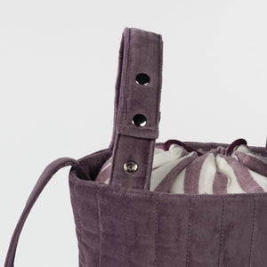 Borsa Bucket Cherry Velvet - 6