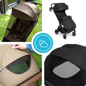 Passeggino Sjøoter Kidnort Black - 8