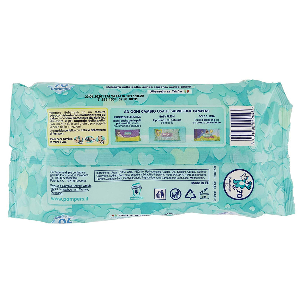 Salviettine Pampers Baby Fresh - 5