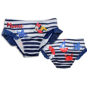 Bikinihose Minnie - Blau