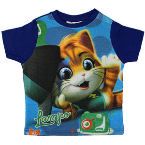 T-Shirt 44 Cats UV Blau