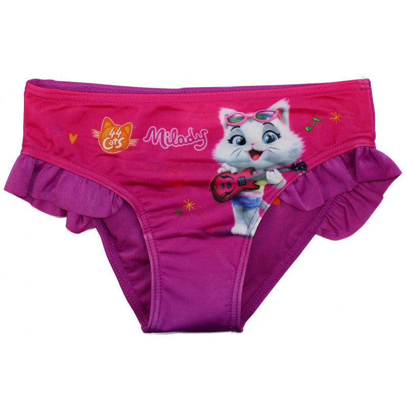 Costume Bikini 44 Gatti Fuxia - 3/4 Anni - 2