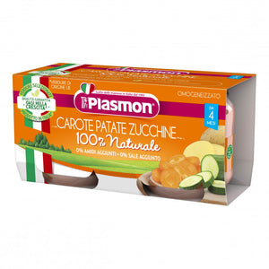 Gemüsebrei Baby Plasmon Carote, Patate e Zucchine