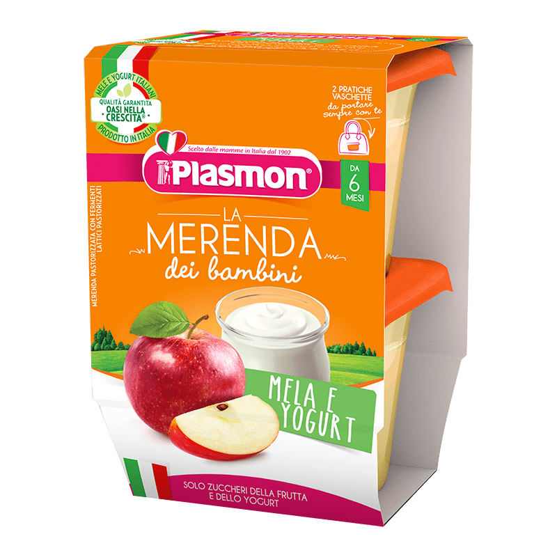 Plasmon Kindersnack - Apfel und Joghurt