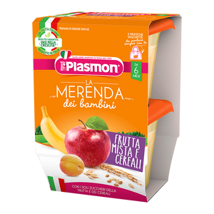 Plasmon Kindersnack - Gemischtes Obst und Müsli