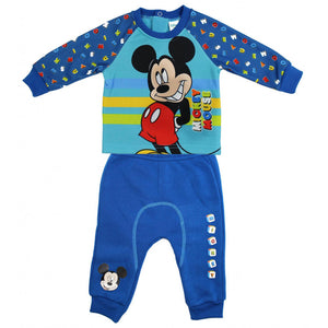 Trainingsanzug Baby Mickey Mouse - Blau / Hellblau
