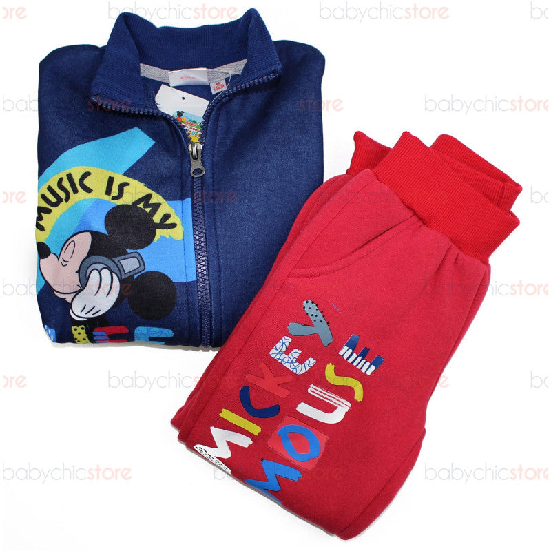 Jogging Set Mickey Mouse - Rosso/Blu - 7 Anni - 6