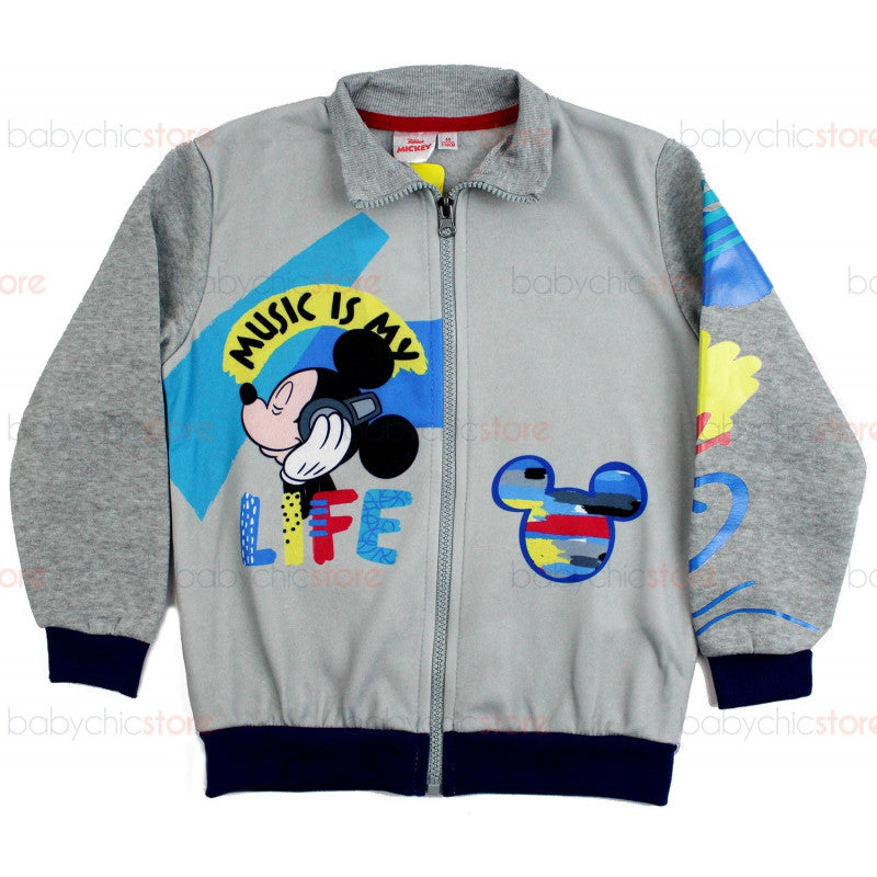 Jogging Set Mickey Mouse - Grigio/Blu - 7 Anni - 2