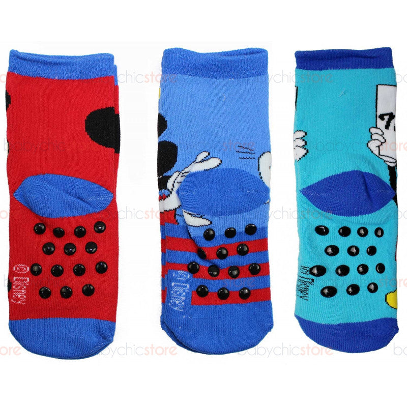 3 Paar rutschfeste Spiderman-Socken 23-26 - 2