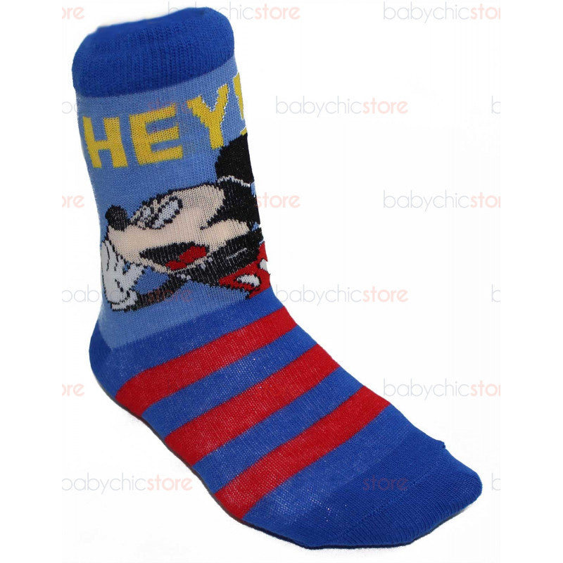 3 Paar Mickey Mouse-Socken 27-30 - 4