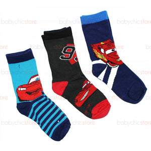3 Paar Cars-Socken 23-26