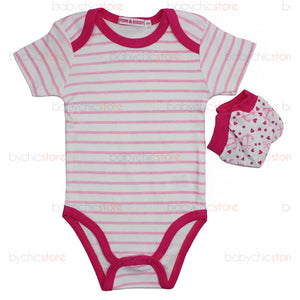 Body und Strampler - Love 6M - 2