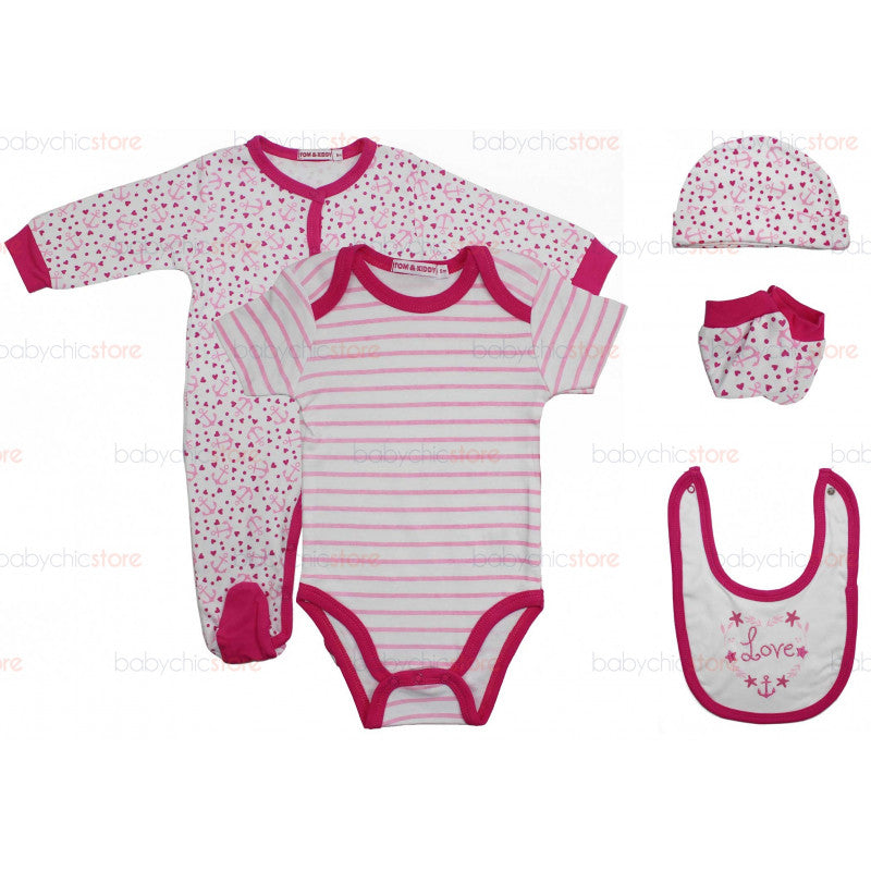 Set Completo Body e Tutina Love - 9 Mesi