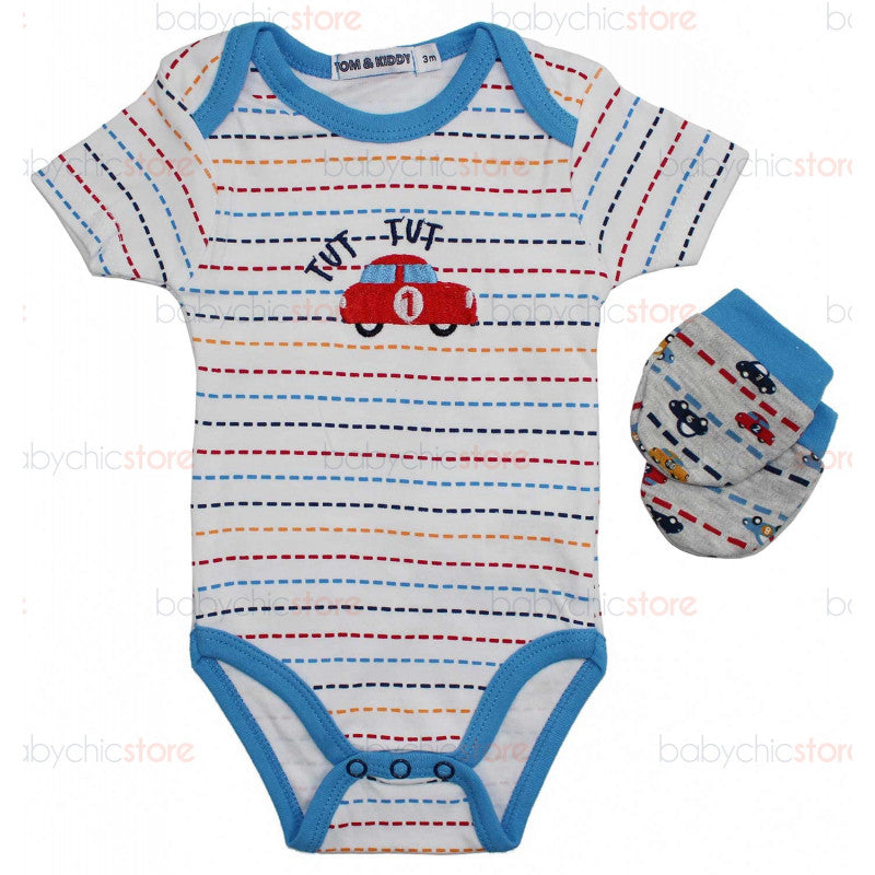 Set Completo Body e Tutina Car - 1 Mese - 2