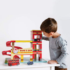 Autorennbahnen Le Toy Van Dinos Red - 3