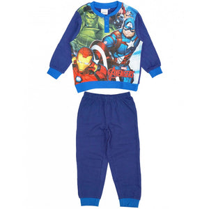 Disney Avengers Pyjama - Blau 4 Jahre