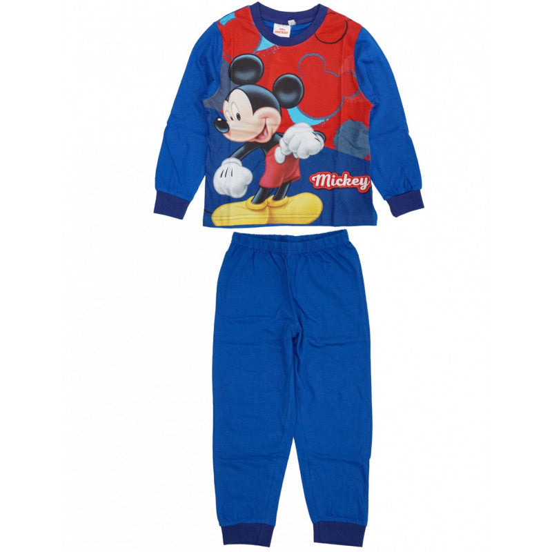 Disney Micky Maus Schlafanzug - Blau 5 Jahre