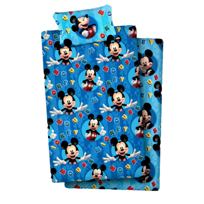 Mickey Mouse Flanell-Bett-Set
