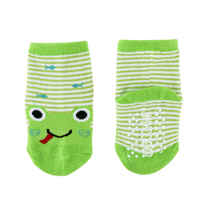 Set Leggings e Calzini Antiscivolo - Rana 6-12 Mesi - 4