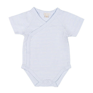 Body Kurzarm Nanan Hellblau 0-6 Monate