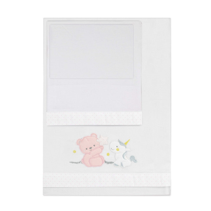 Einhorn-Bettlaken-Set - Rosa - 3