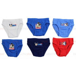 Set mit 6 Mickey-Mouse-Slips – 2/3 Jahre