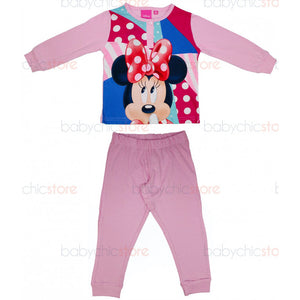 Schlafanzug Frühling/Sommer Minnie Pink