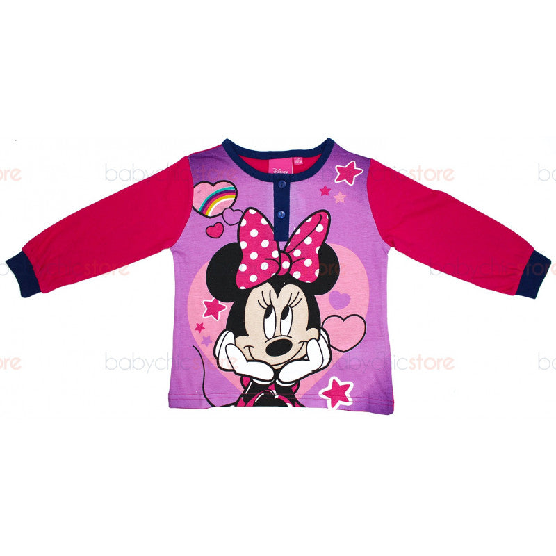 Pigiama Primavera/Estate Minnie Viola - 6 Anni - 2