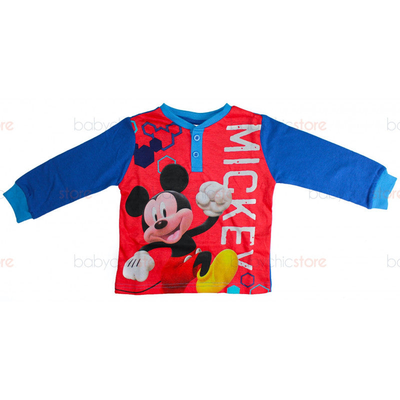 Pigiama Primavera/Estate Topolino Rosso - 6 Anni - 2