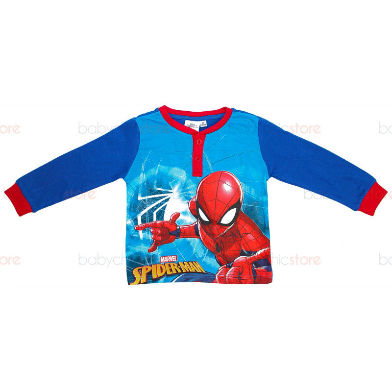 Pigiama Primavera/Estate Spiderman Blu - 5 Anni - 2