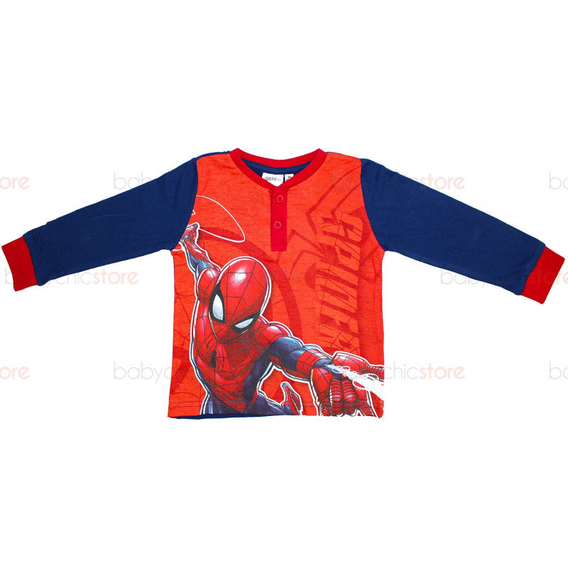 Pigiama Primavera/Estate Spiderman Rosso - 8 Anni - 2
