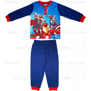 Pigiama Primavera/Estate Avengers Rosso - 6 Anni