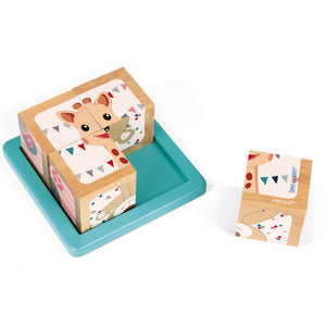 Tablett 4 Würfel Sophie la Giraffe